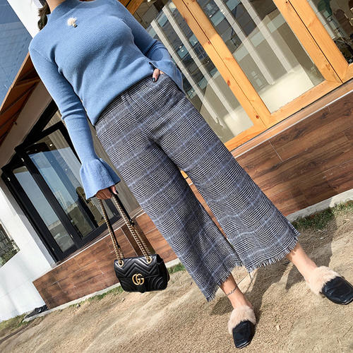 大腿胖的女生夏天适合什么裤子,下半身胖穿什么裤好看