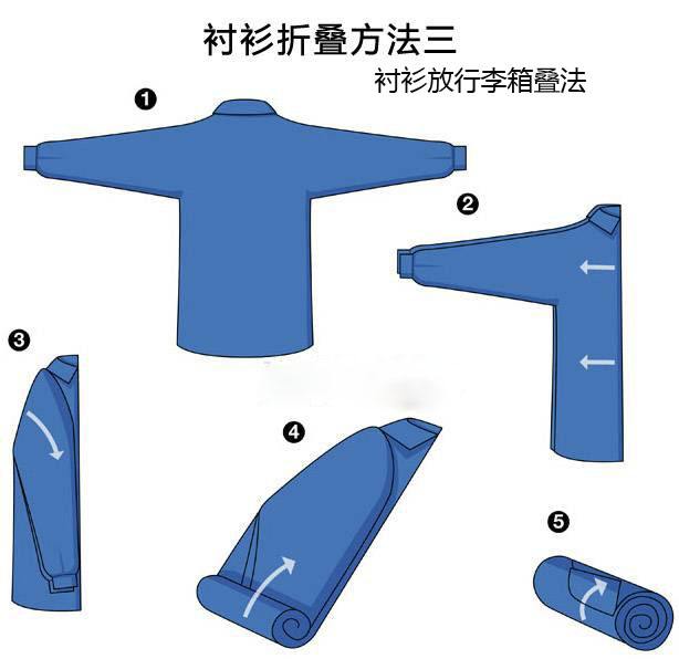 怎么样叠衬衣无褶皱,衬衣怎么叠才好看又简单