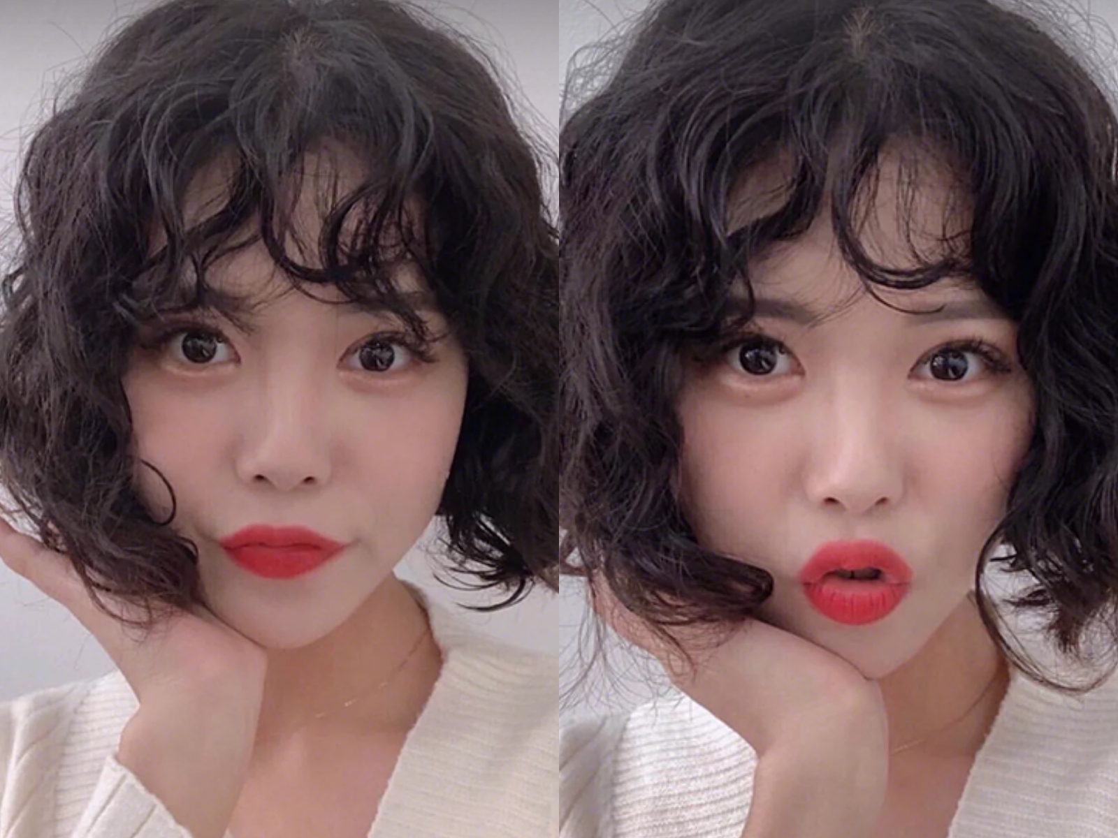 短发发量少泰迪卷烫发发型,最流行的发型泰迪卷短发