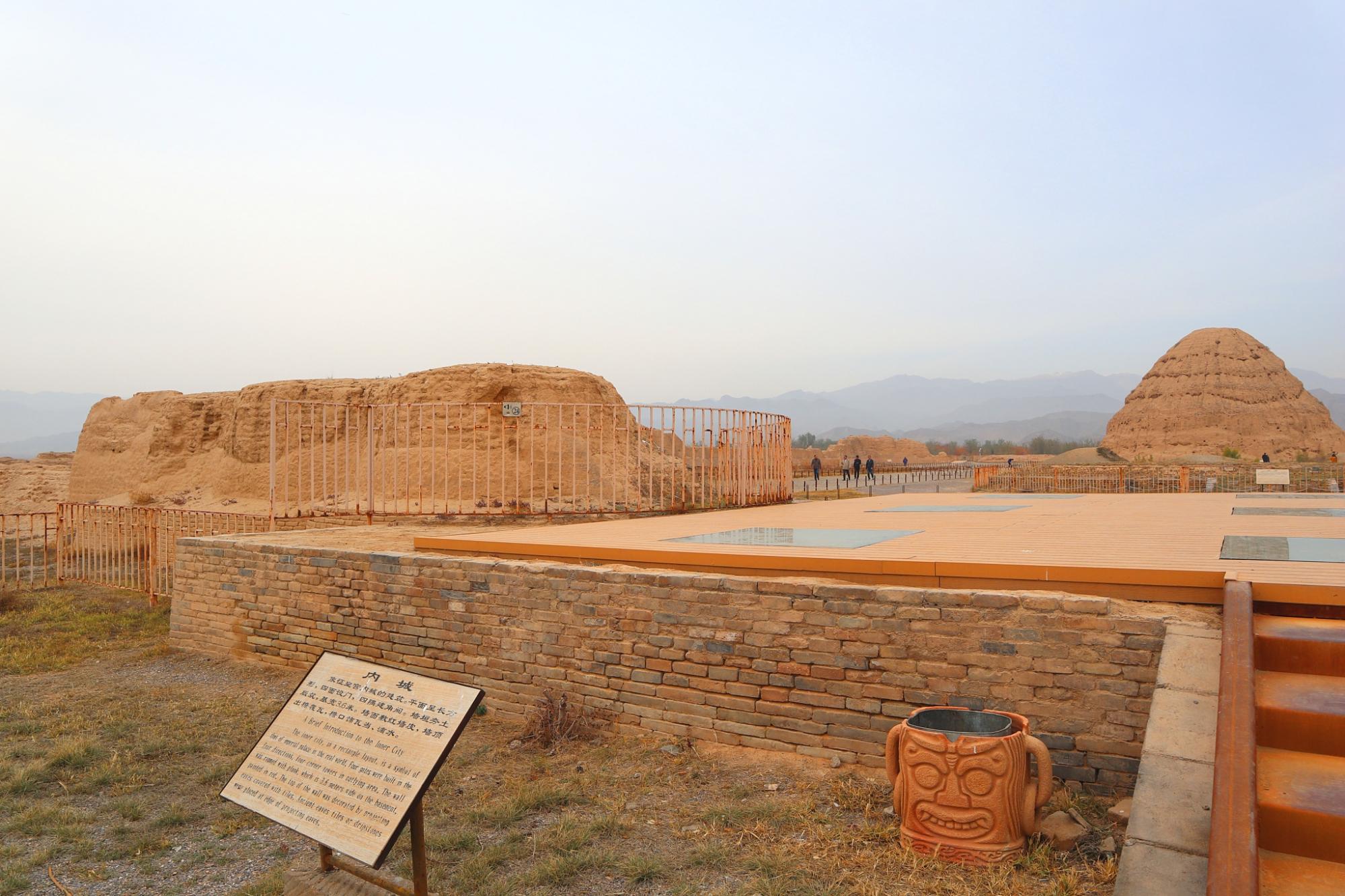 银川的西夏王陵,银川西夏王陵