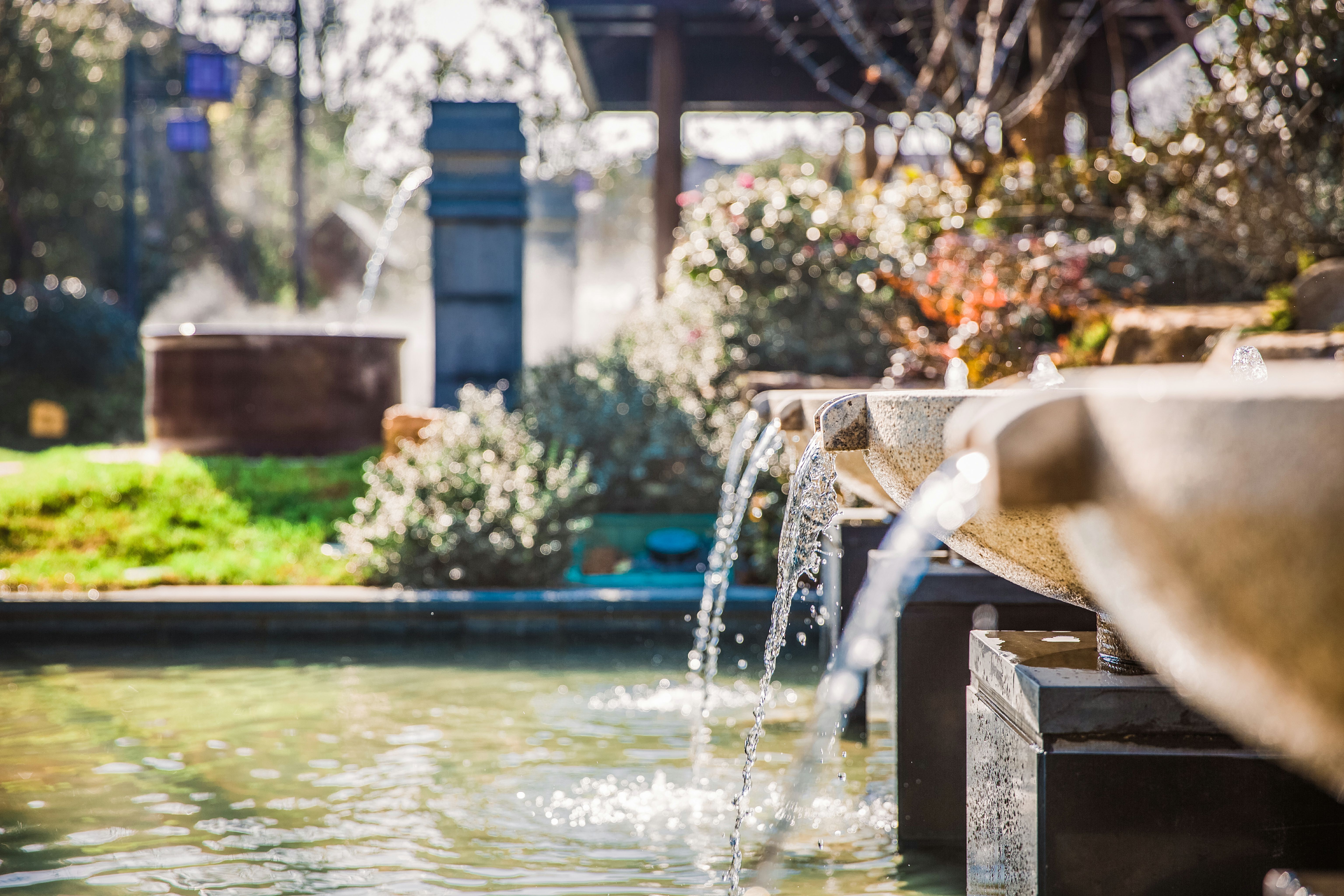 良渚君澜双人温泉,冬日暖阳泡温泉