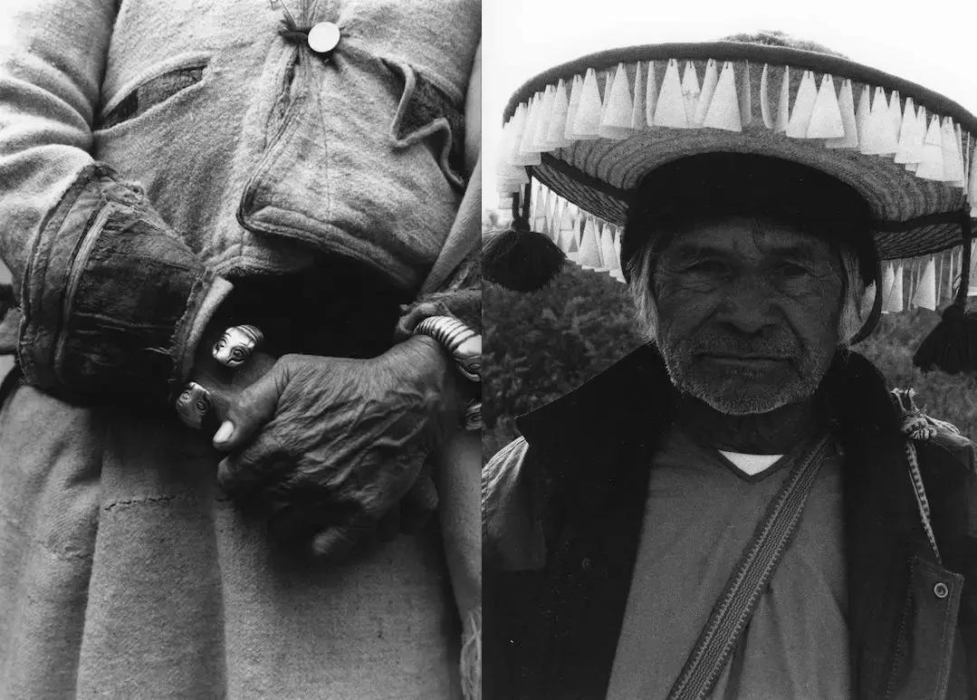 25年前,一个日本人带着天价衣服到中国,给西北人拍了一批硬照