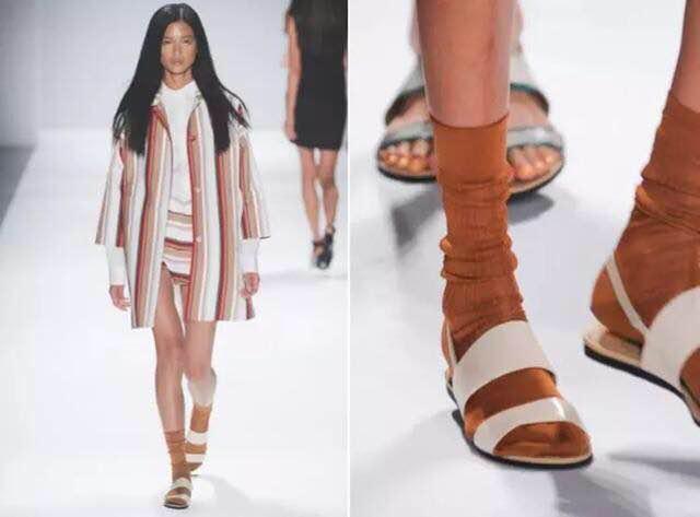 又好看又潮的中筒袜,适合夏天穿的中筒袜高颜值