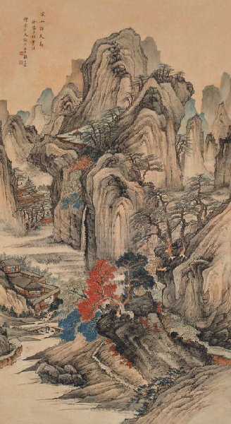 郑午昌花鸟,丝鬓散人郑午昌百幅绘画作品赏析