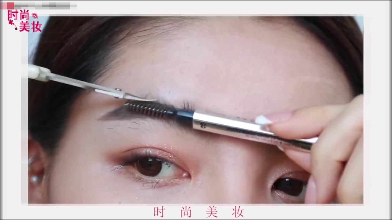 时尚修眉毛,美妆教程初学者修眉
