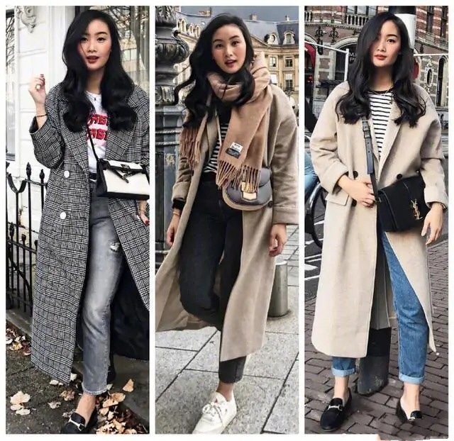 180博主大衣穿搭,博主大衣穿搭推荐