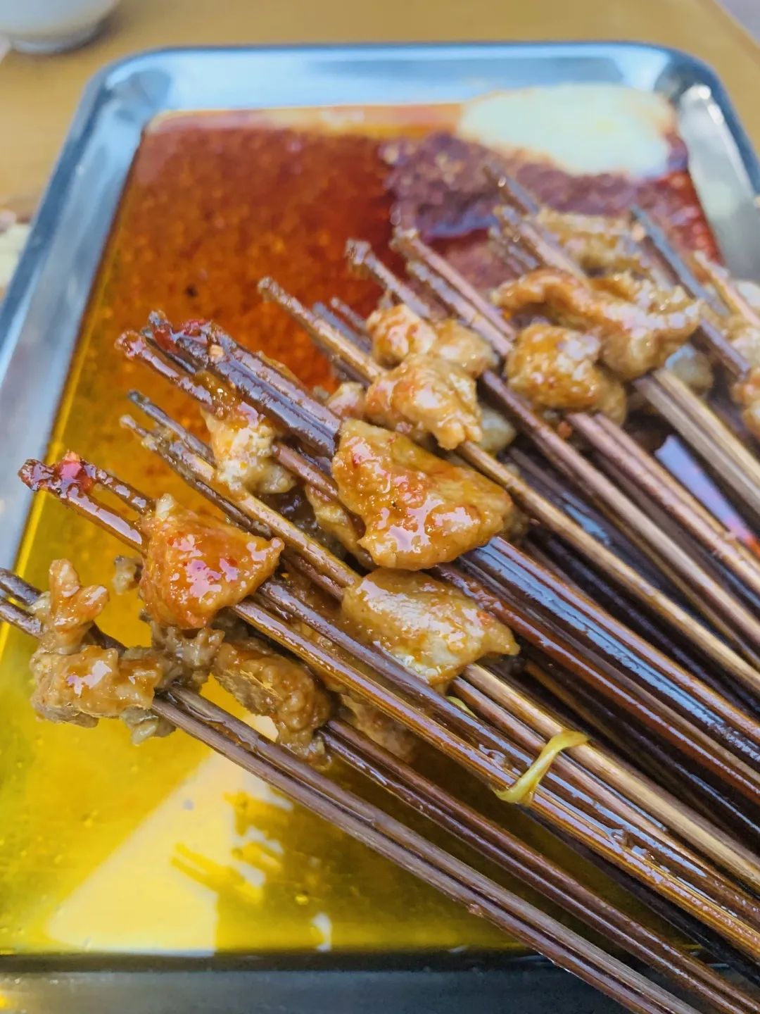 一口魂穿的手提串串，1992年的成都青年路