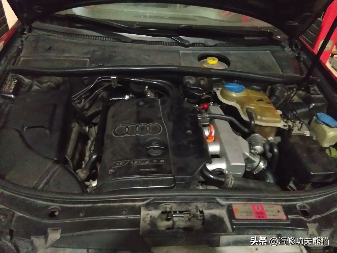 情怀！经典奥迪老A61.8T翻新大保健，老车换新颜，绝对是真爱