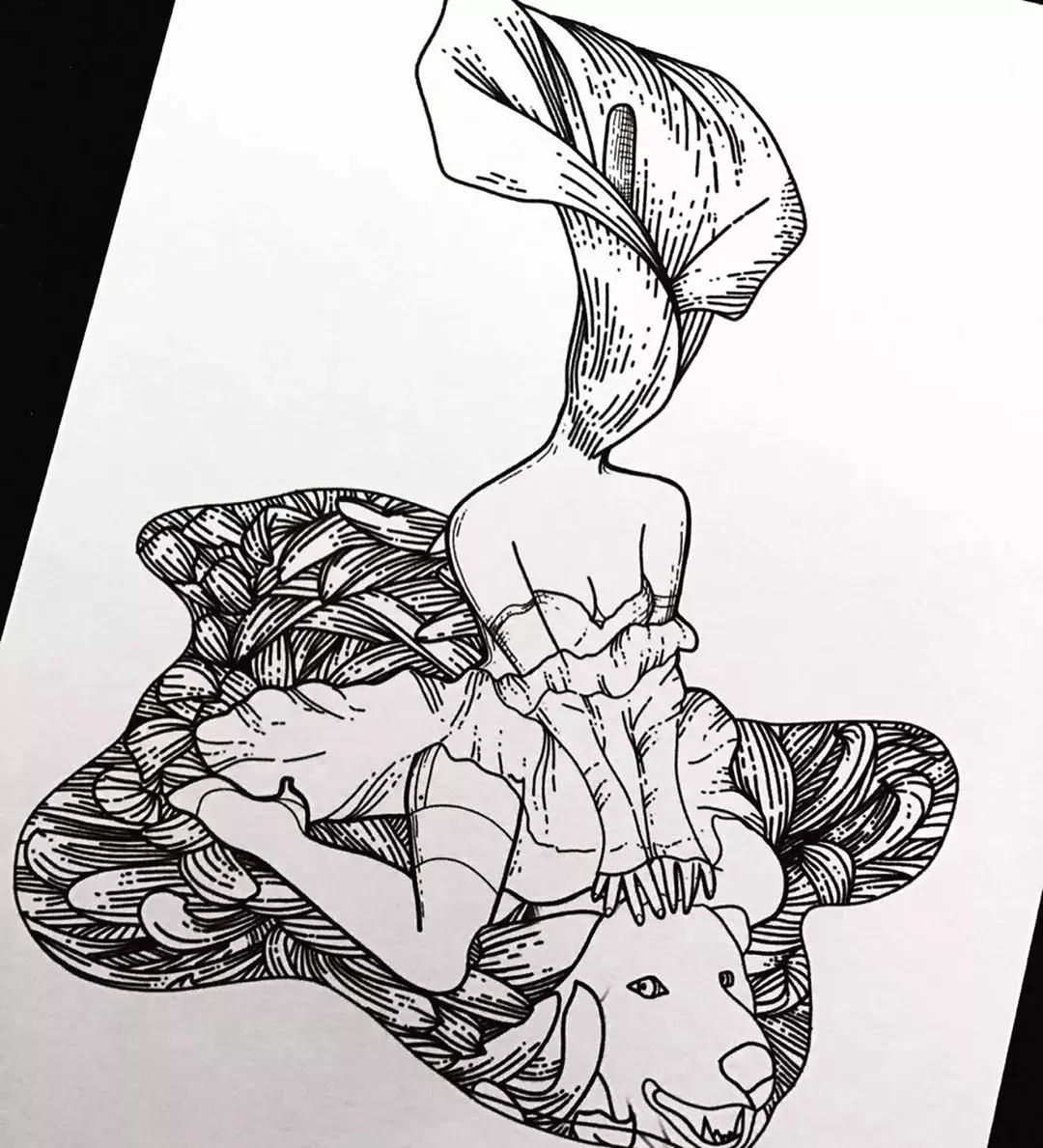 这一波手绘太给力了,绝对让你练完不厉害都难