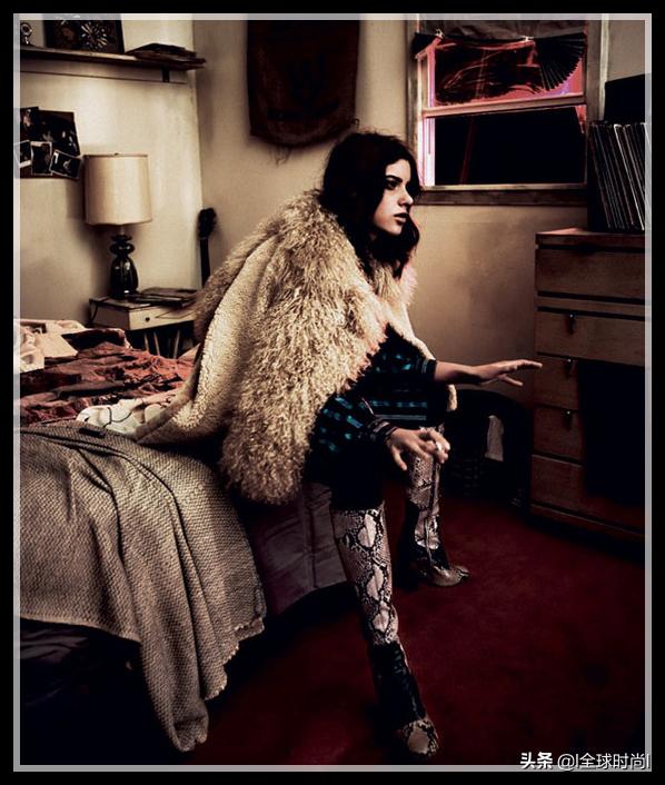 │全球时尚│唐人街的黑白影像记录她的美——超模TatiCotliar