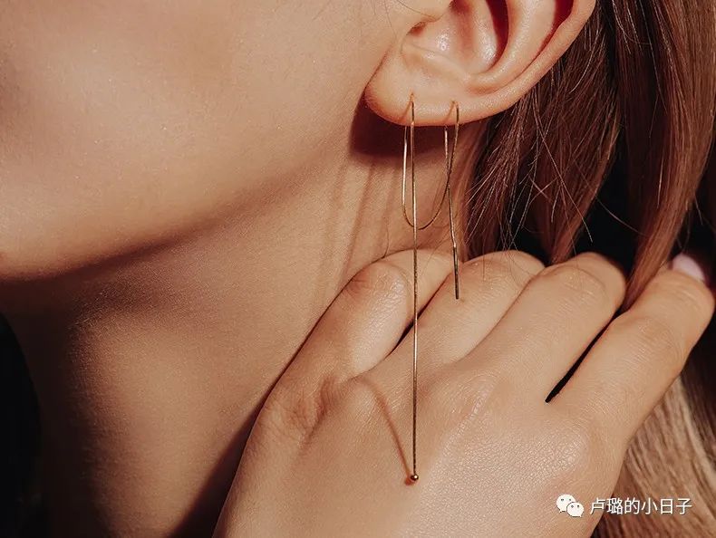 高级气质的流苏耳线,轻奢高级感耳线