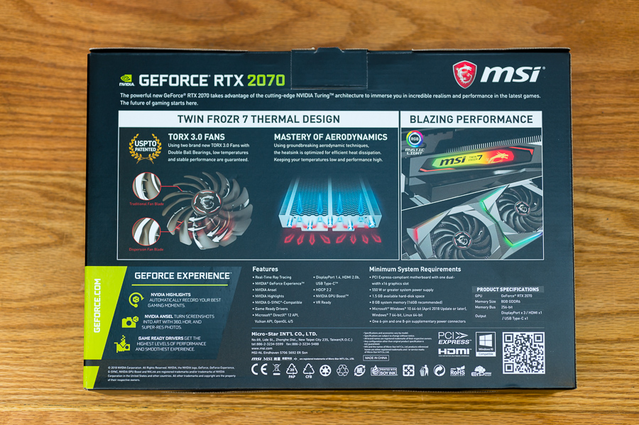 微星rtx2070显卡相当于什么水平,i79700配微星b360迫击炮怎么样