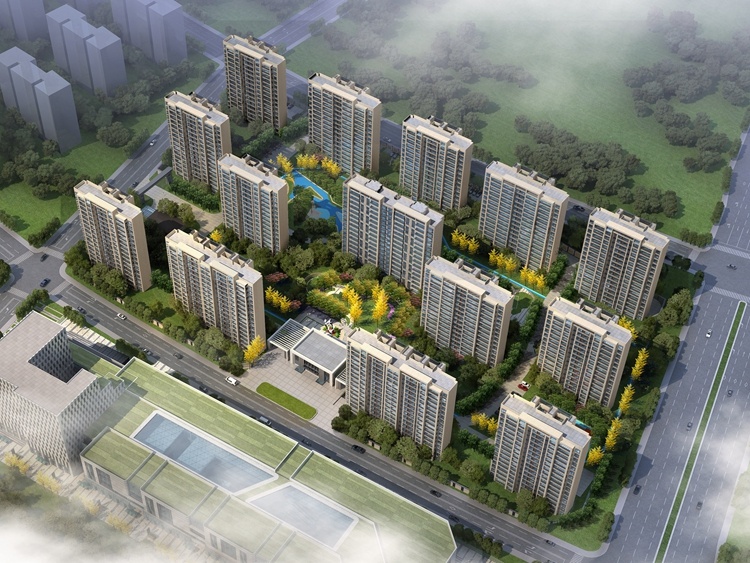 金基天著尚居规划,奥园金基天著尚居沙盘