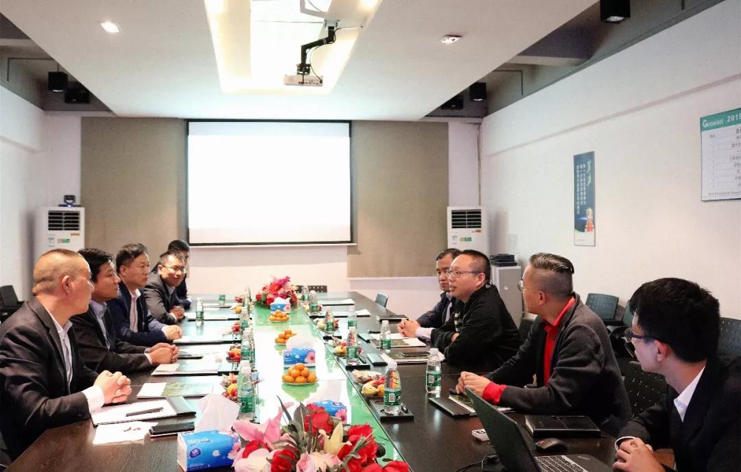 合作共赢福瑞德集团代表团来访古瑞瓦特
