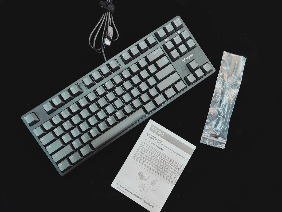 雷柏v860-104机械键盘体验,200元的cherry