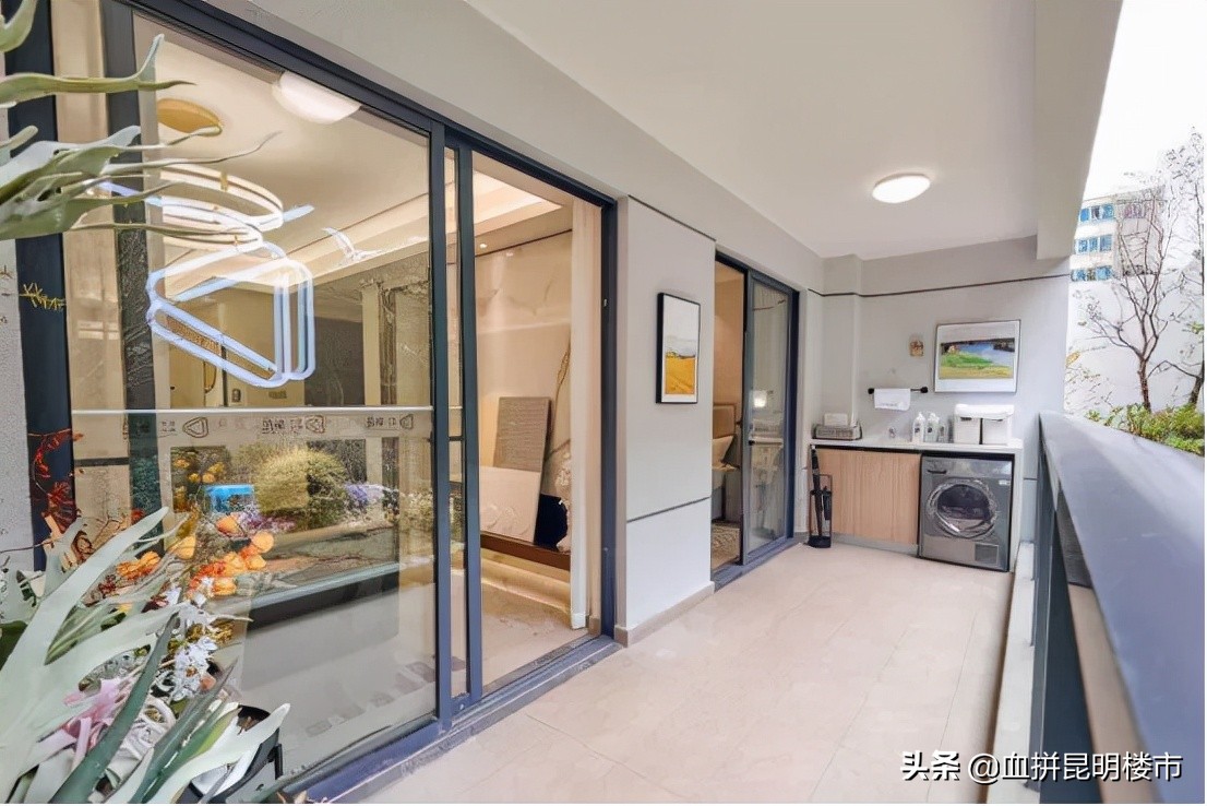 一梯两户南北通透楼盘,洋房2梯2户的房