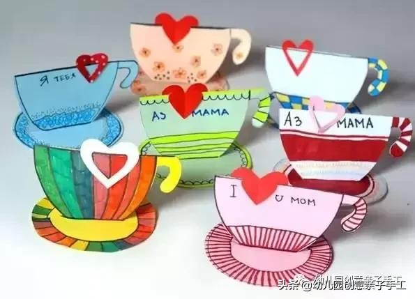 幼儿园手工制作小卡纸大全,圆形卡纸秘密