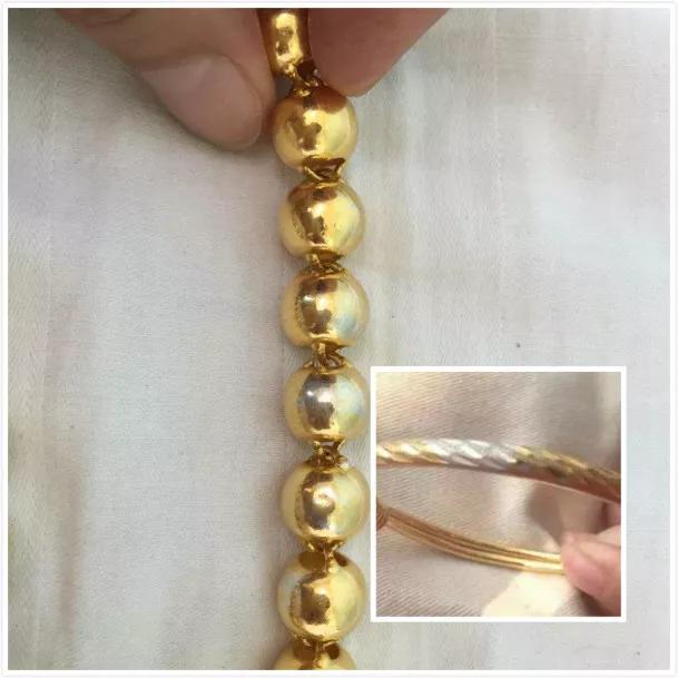 黄金和彩金一起放黄金会变色吗,彩金是18kgp会变色吗