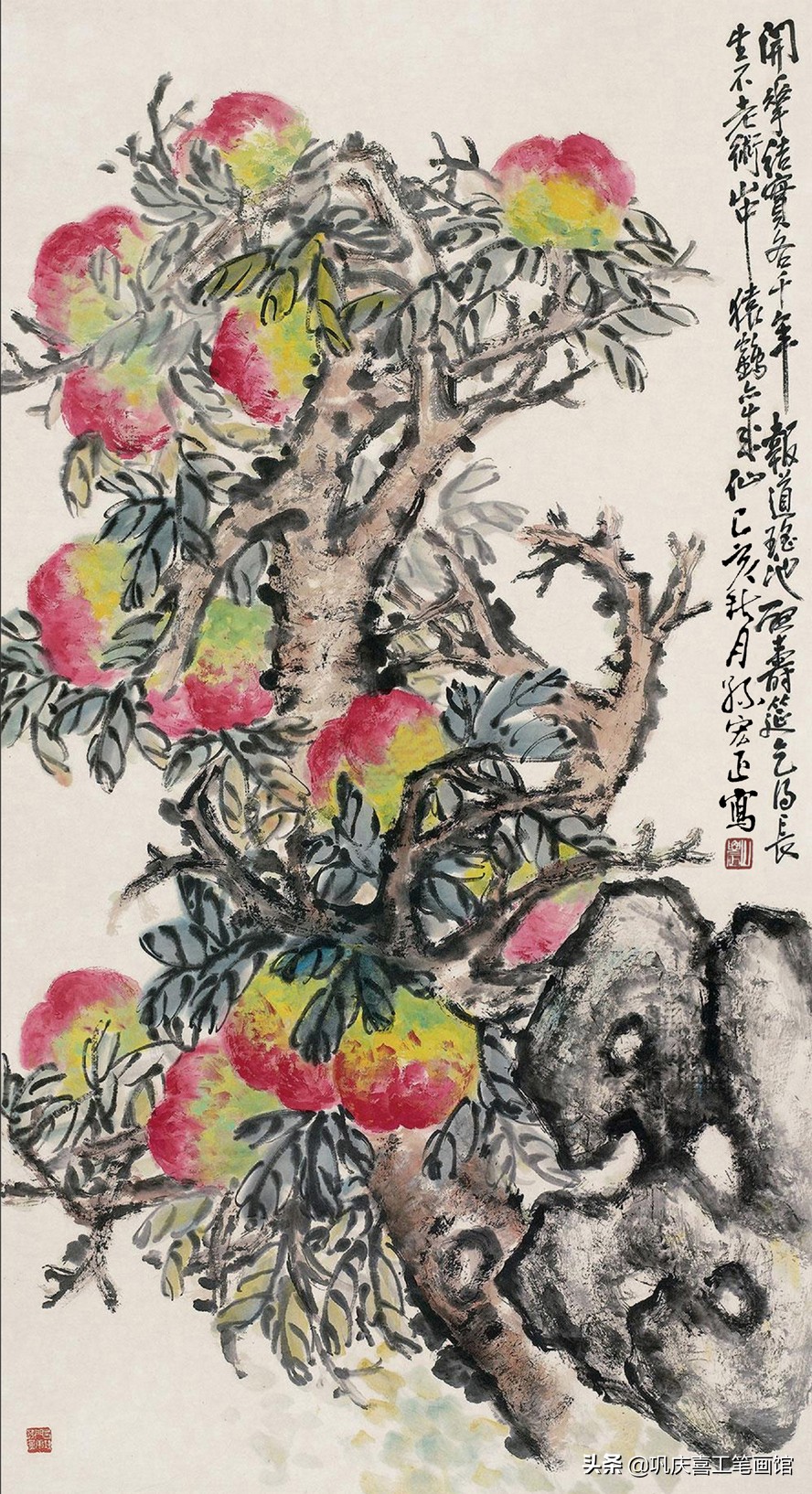 祝寿寿桃图片大全,寿桃祝寿图