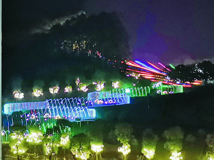 长泰：夜游十里蓝山花间之夜不再沉寂