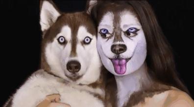 看到这张360旋转的脸，才知道人脸的可塑性是个深渊！