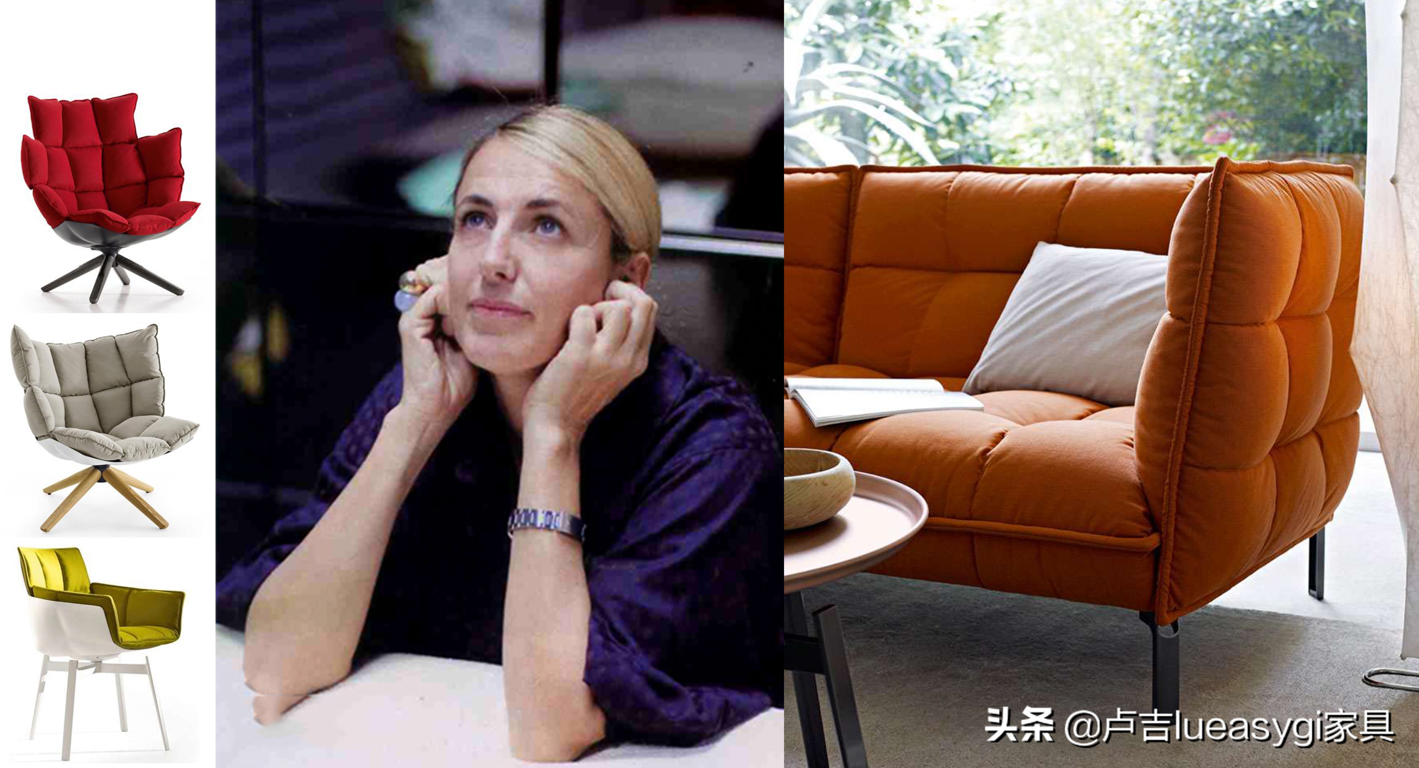 2021最火设计感轻奢沙发,高端意式极简风格沙发