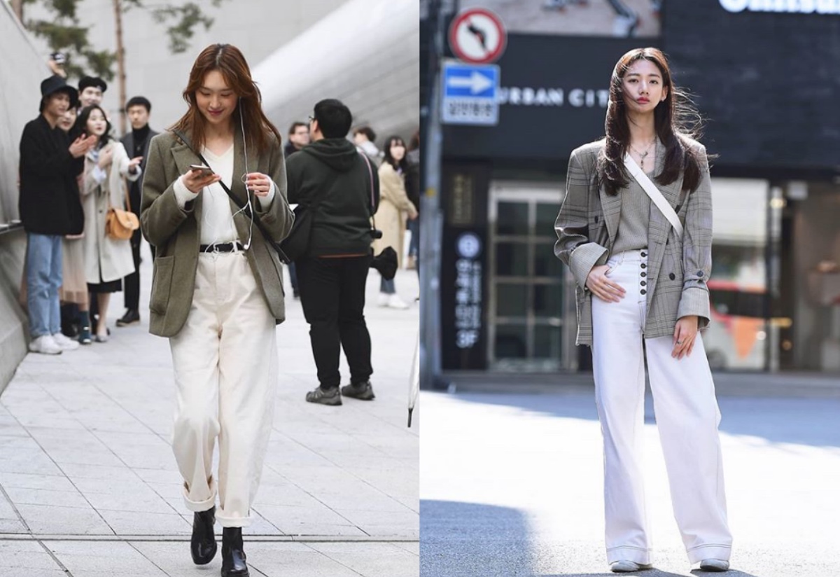 韩国小姐姐居家时尚穿搭,韩国小姐姐的穿搭有多好看