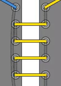 adidasozweego花式鞋带系法,几十种系鞋带的方法