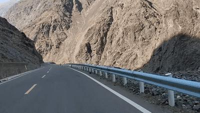 318国道最险的道路,318国道最危险路线实拍