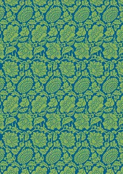 庄重华美的中国古典纹样,东方纹样图植物