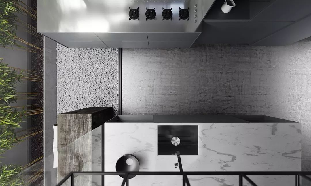 时尚灰内饰,现代风灰色装修内饰设计