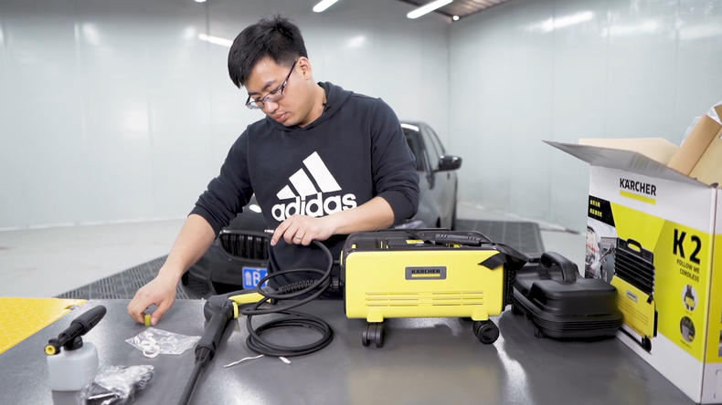 卡赫无线洗车机k2plus使用方法,卡赫洗车机无线使用