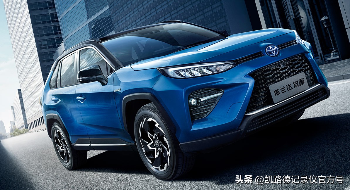 全新丰田威兰达/荣放专用行车记录仪，原厂模具免走线安装高清图