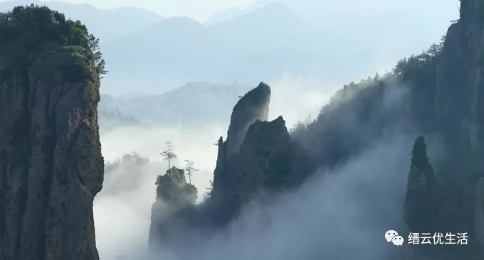 美哭了宛若人间仙境,缙云人间仙境