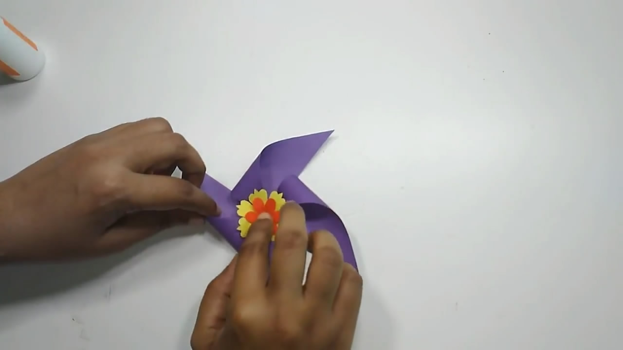 6-12岁手工创意手工纸风车,纸风车儿童制作