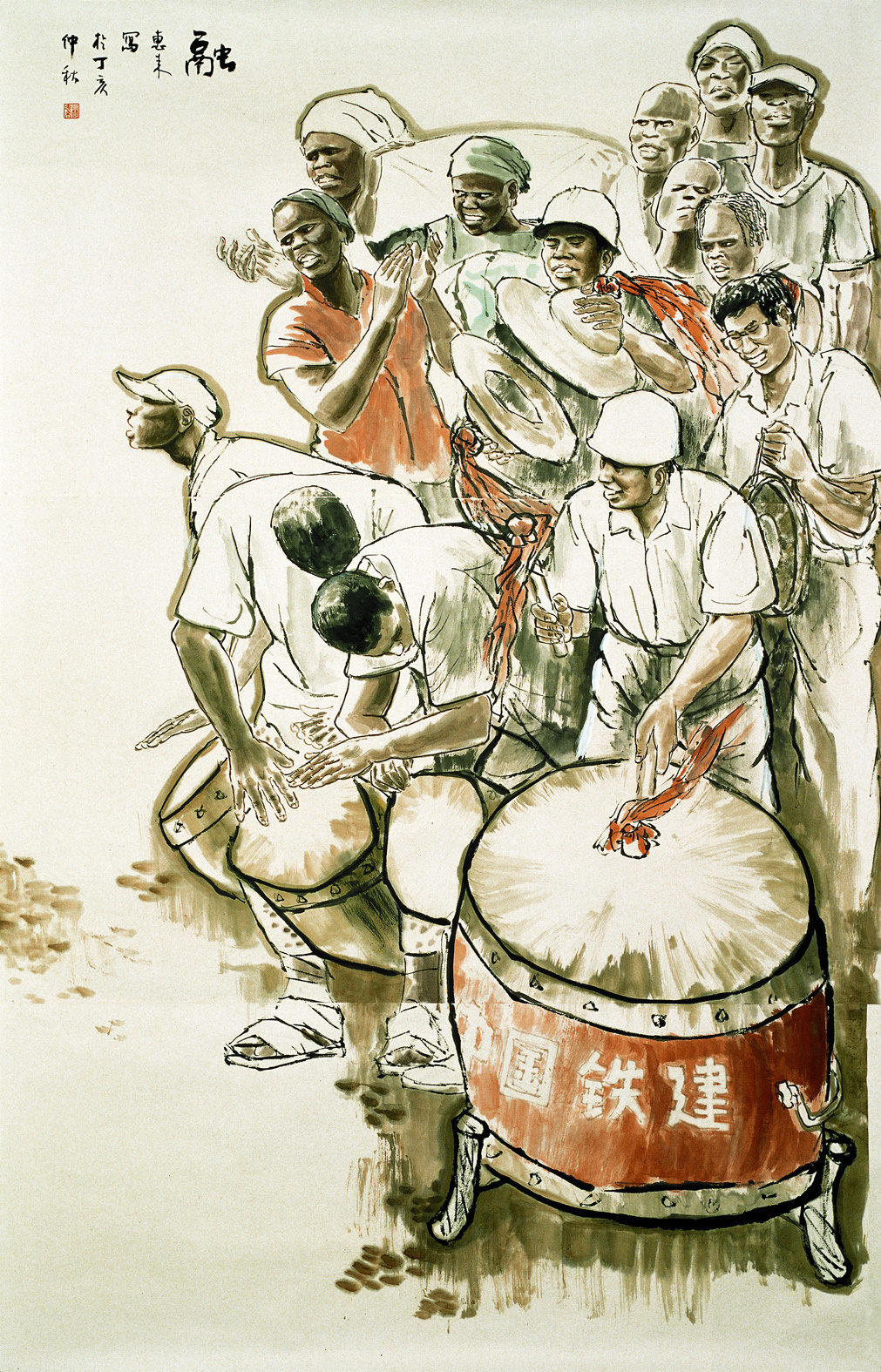 伟大征程绘画作品名称,伟大征程美术作品