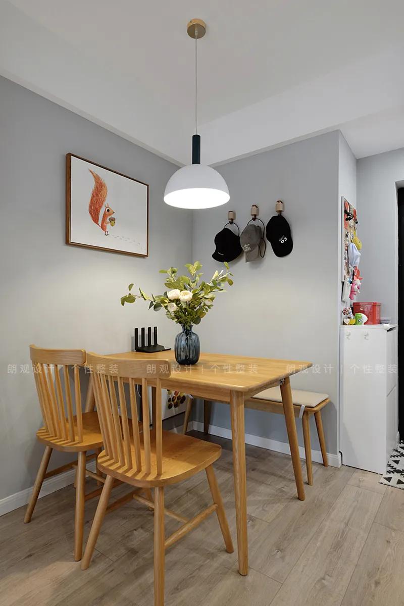 95平北欧风格感受幸福的味道,95平轻奢北欧风格