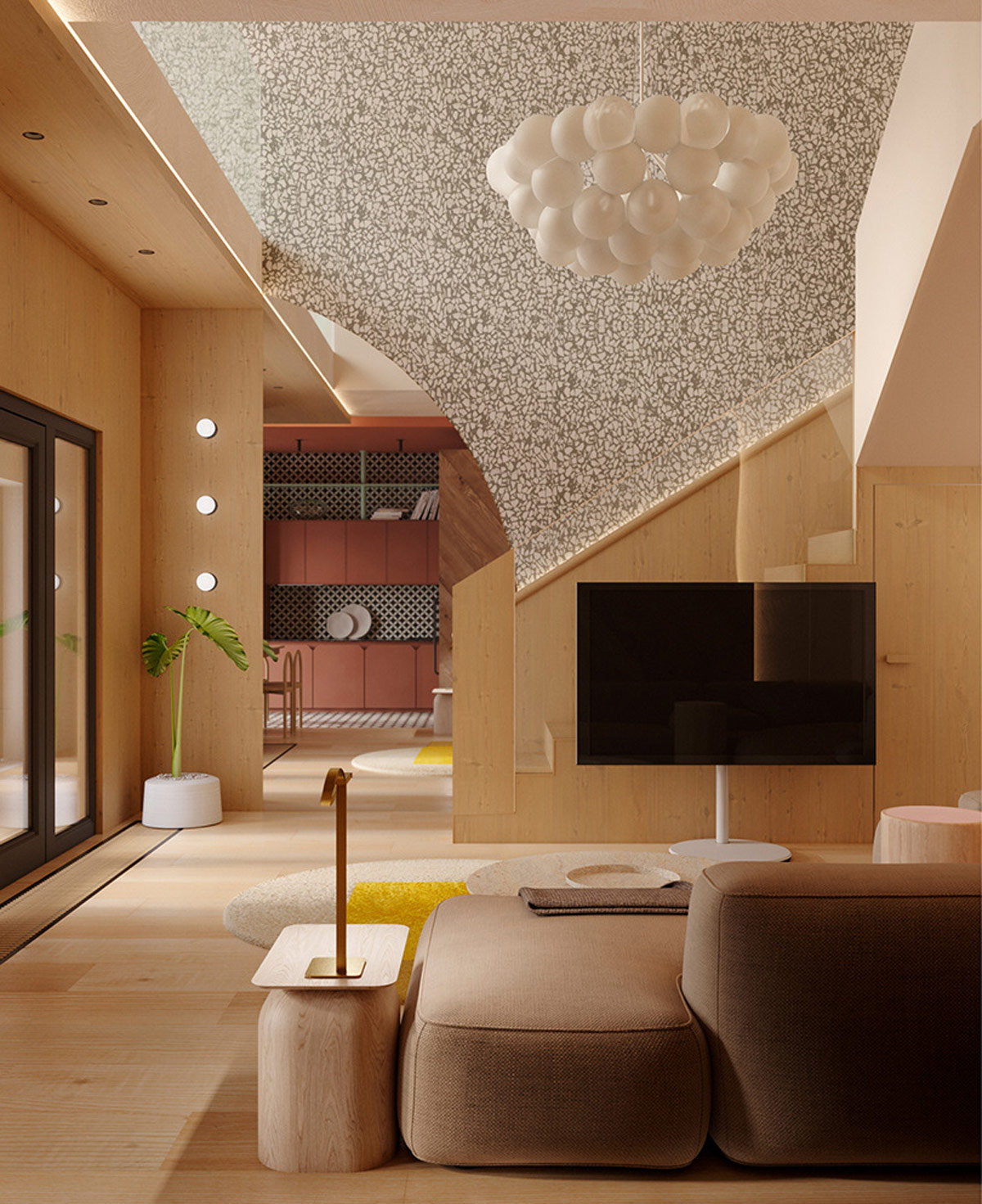 乌克兰住宅效果图,乌克兰顶级豪宅内部装修