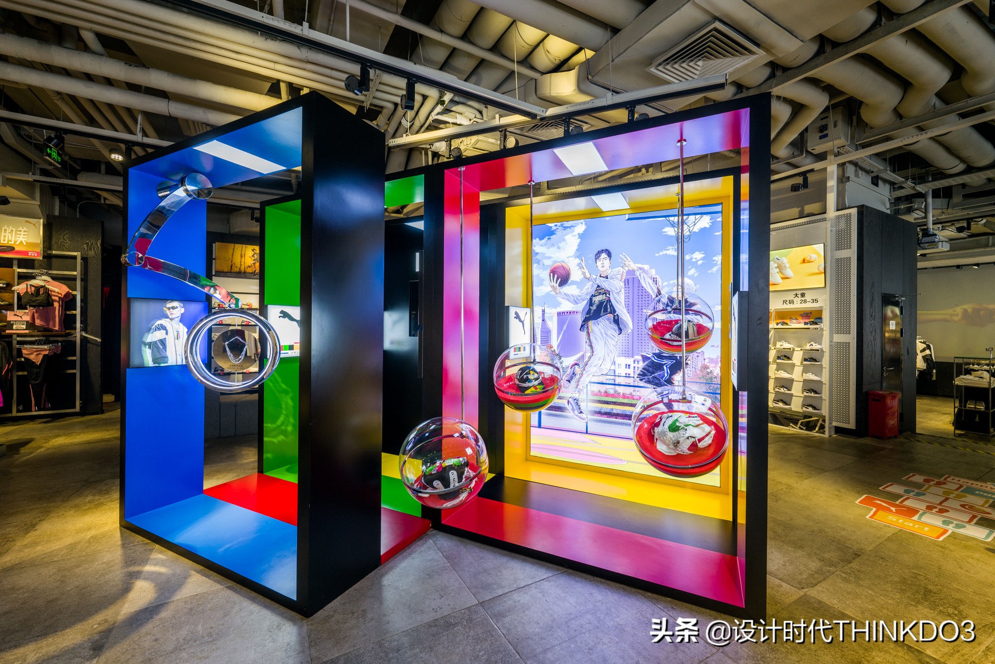 puma品牌风格定位,puma彪马商业环境设计