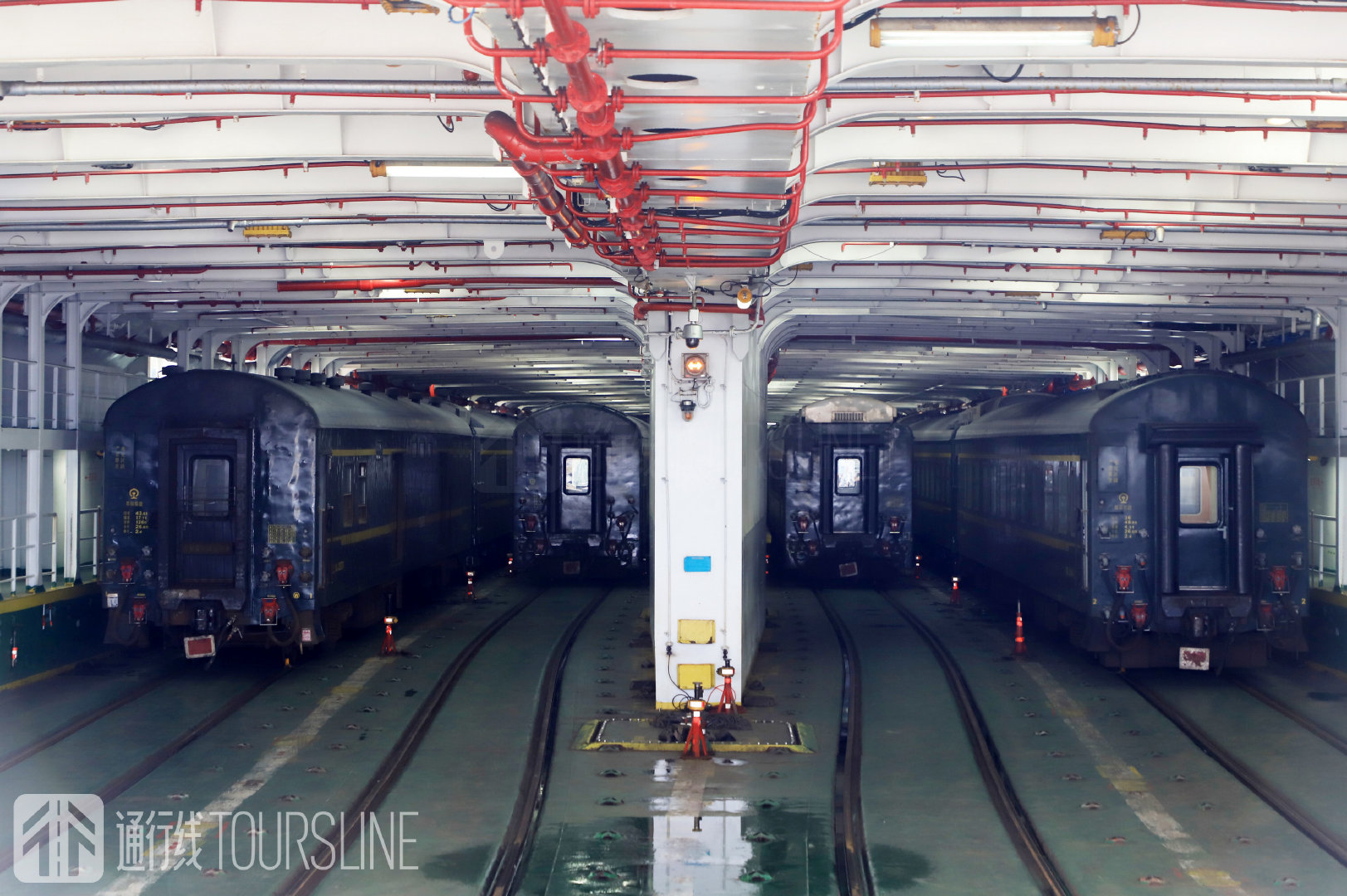 粤海轮渡铁路线路图,粤海铁路轮渡过海攻略