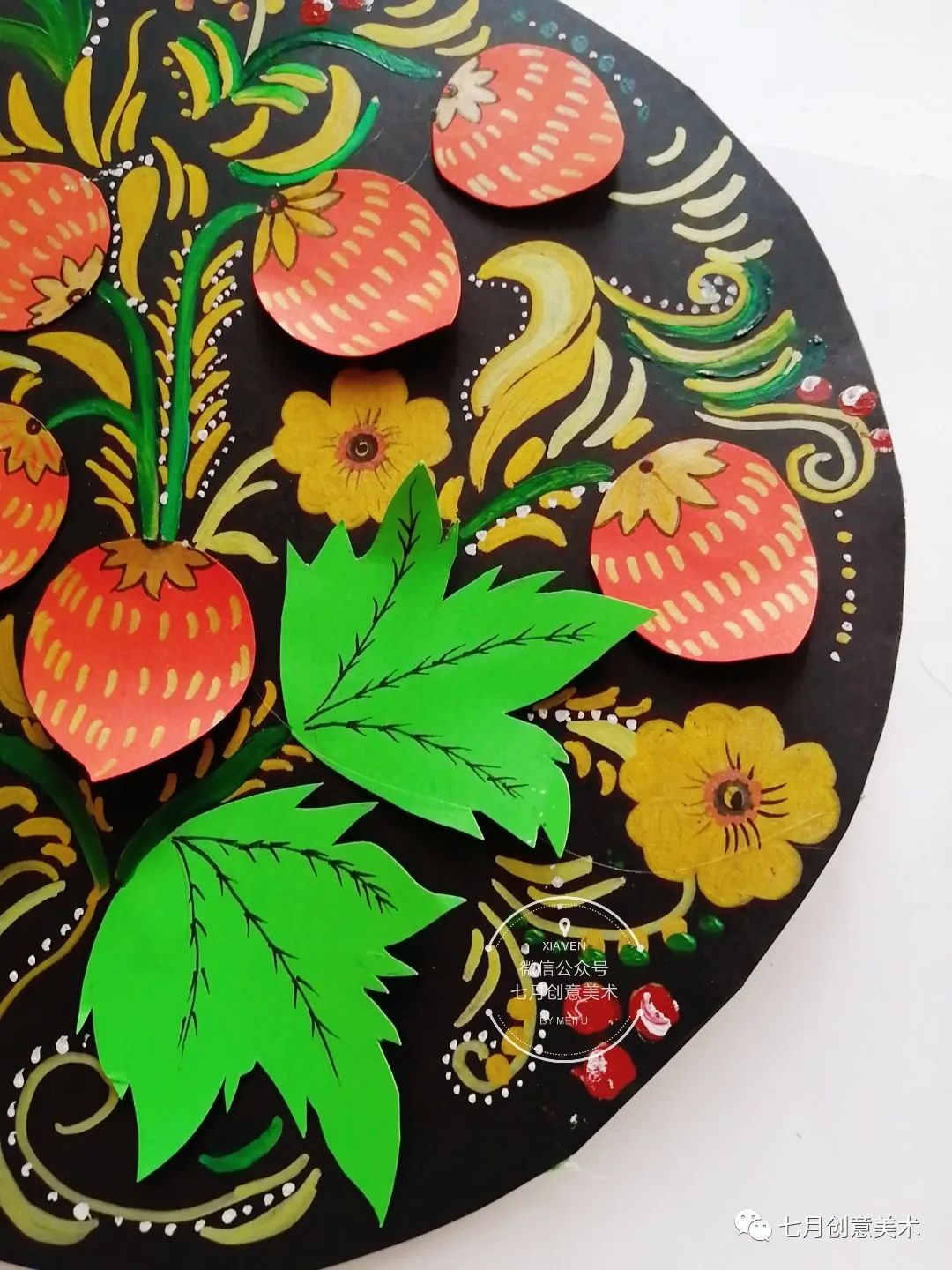 绘画教程草莓熊,创意画草莓教程