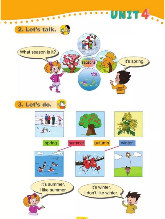 四年级英语五四制鲁科版,鲁科版五四制五年级英语课本图片