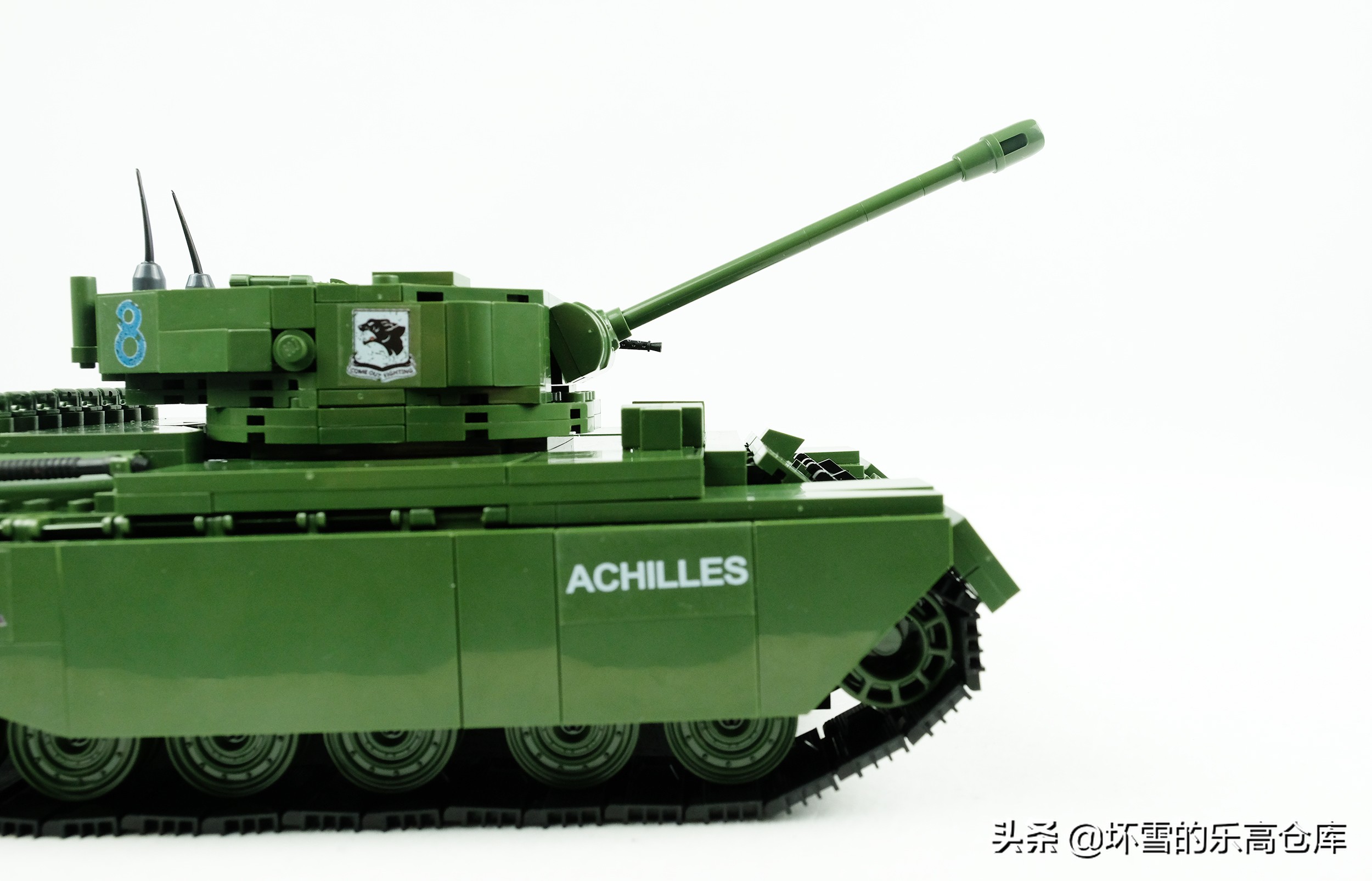 车可以吃胖，红茶不能洒：cobi积木百夫长mk1图文测评