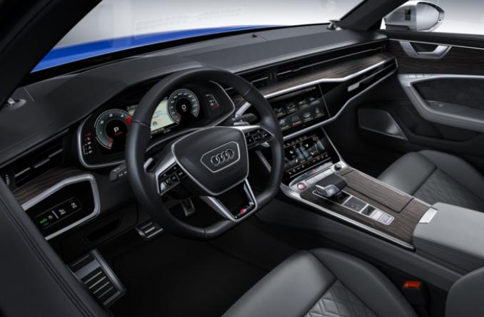 奥迪西装暴徒s6,西装暴徒开奥迪s6