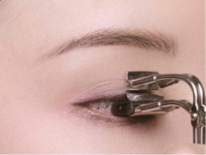 佟丽娅同款淡紫色眼妆怎么画,陈数同款烟熏眼妆