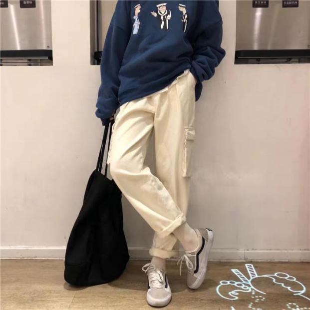 拾厘充电站|谁说女子不如男?穿一条这样的工装裤秒变新潮酷女孩！