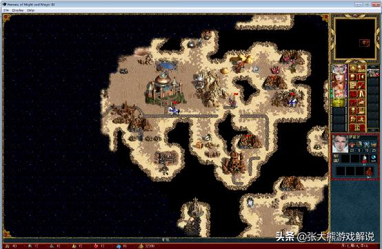 英雄无敌3：元素的地狱难度200系数的元素1vs7电脑的图文战报