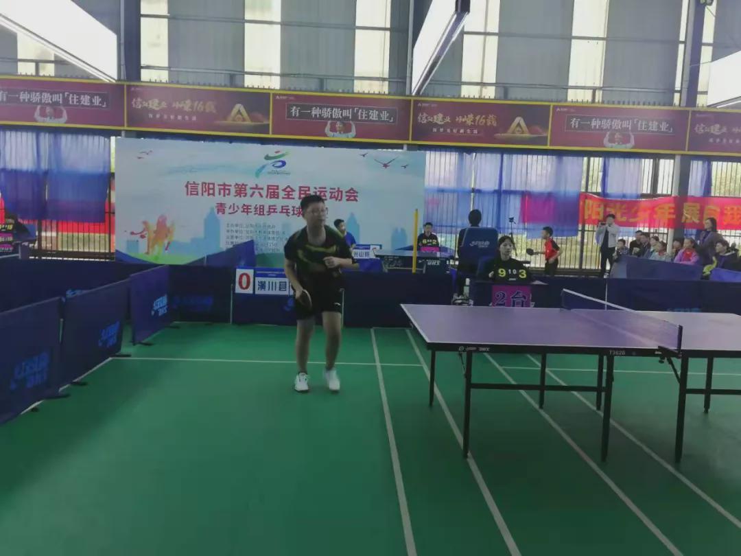 潢川二中乒乓健儿参加2021年信阳市第六届全运会载誉归来