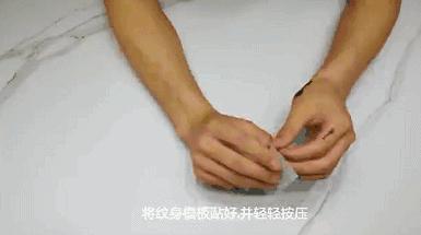 半永久纹身贴跟真纹身一样颜色,半永久纹身1-100天效果图