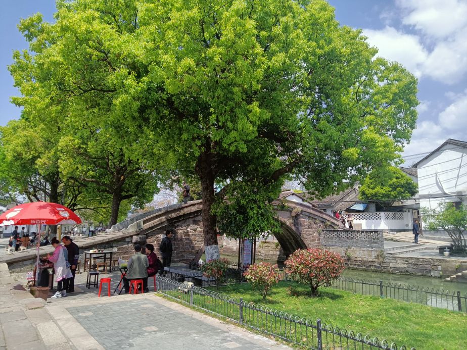 金泽古镇成善坊,上海古镇金泽桥